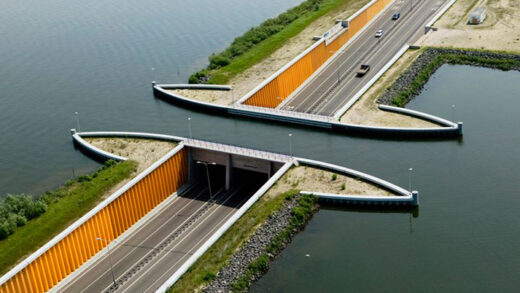 Veluwemeer Aqueduct: μια μοναδική θαλάσσια γέφυρα στην Ολλανδία